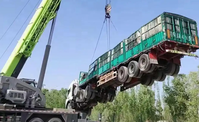 崖州区道路脱困救援案例